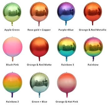 Amazon.com: Eanjia Light Rainbow Ombre 4D Gradient Color